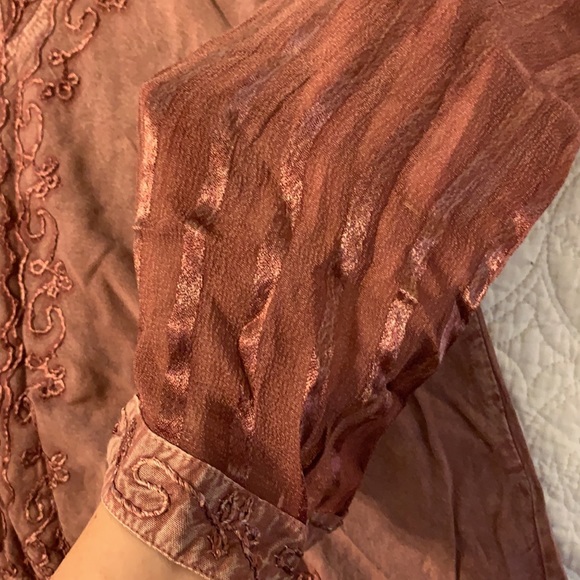 NWT Boho Bell Sleeve Top - Picture 5 of 8